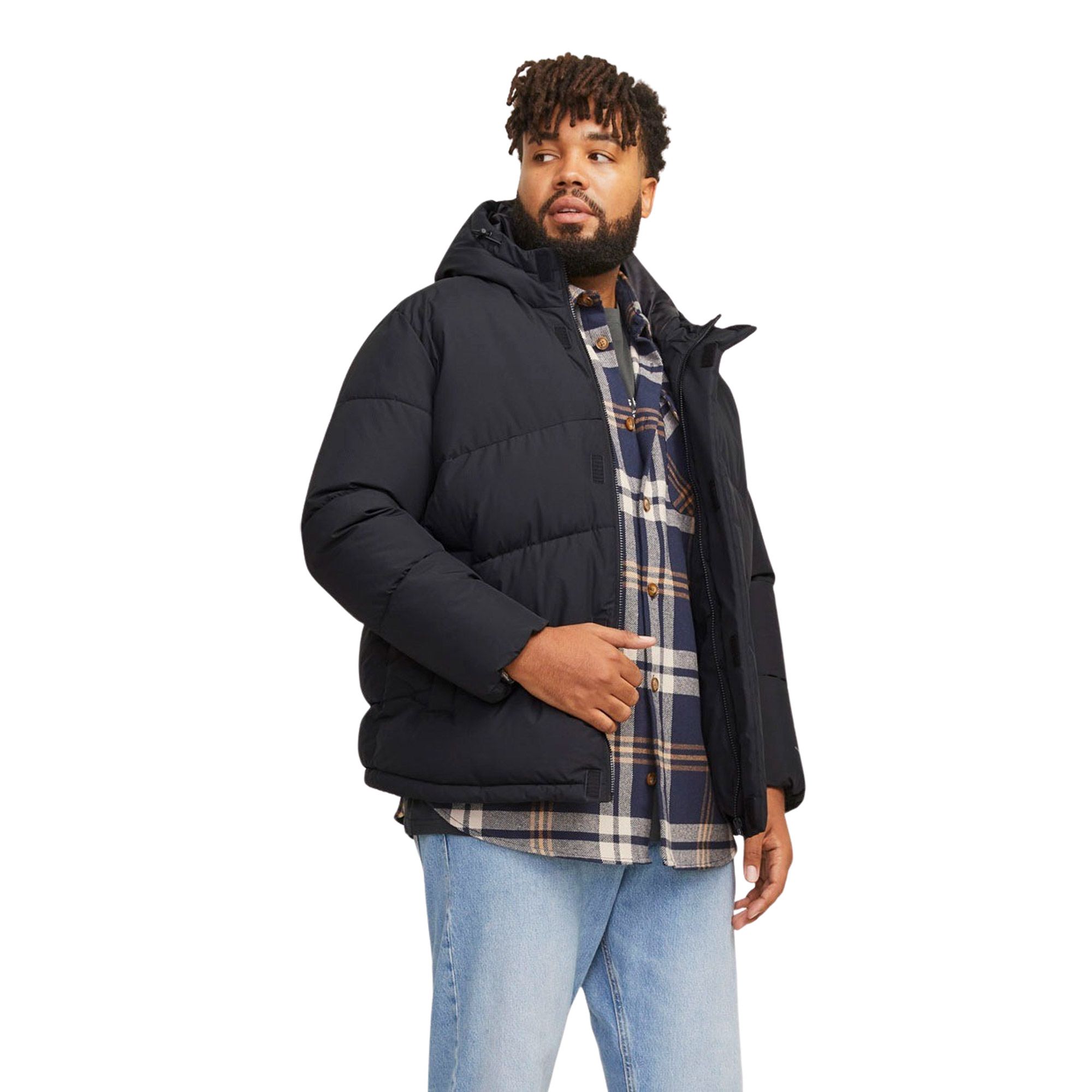 Jack & Jones World Puffer Winter jacket Men (plussize) | Plutosport